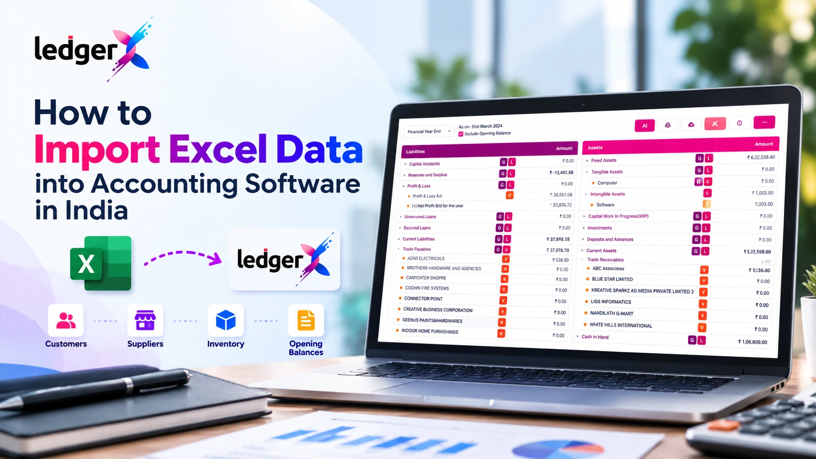 How to Import Excel Data into Accounting Software in India
